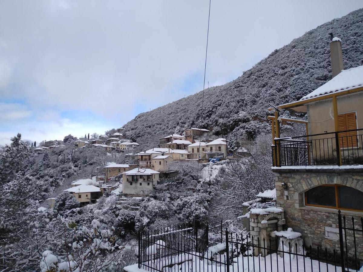Stonehouse Dome Lagadia Villa Langadia Exterior foto