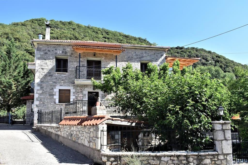 Stonehouse Dome Lagadia Villa Langadia Exterior foto