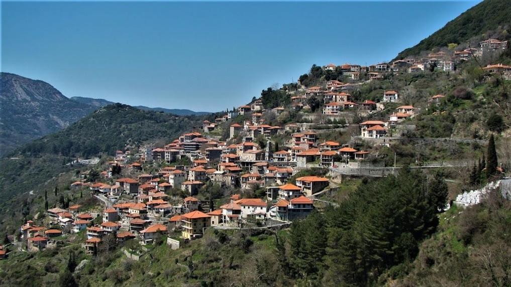 Stonehouse Dome Lagadia Villa Langadia Exterior foto