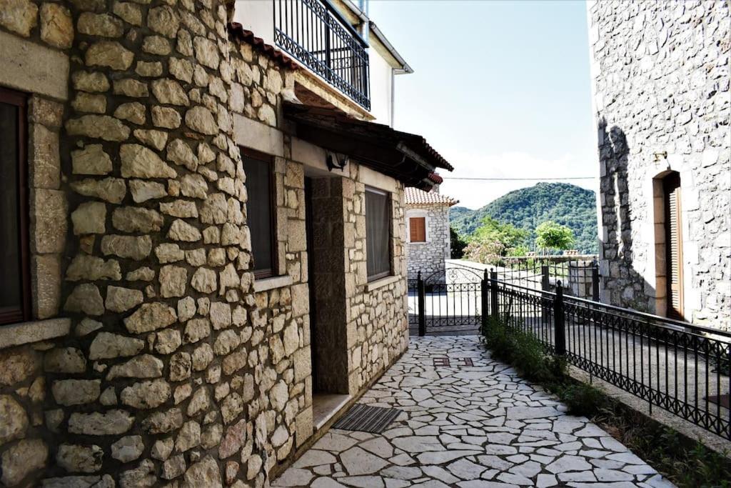 Stonehouse Dome Lagadia Villa Langadia Exterior foto