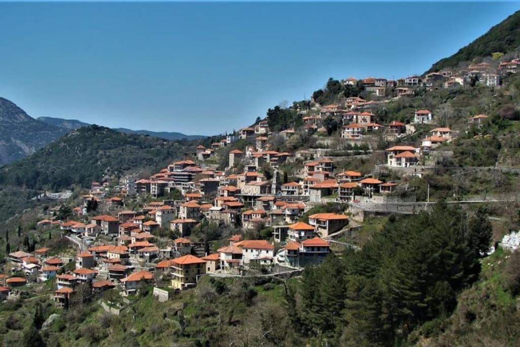 Stonehouse Dome Lagadia Villa Langadia Exterior foto