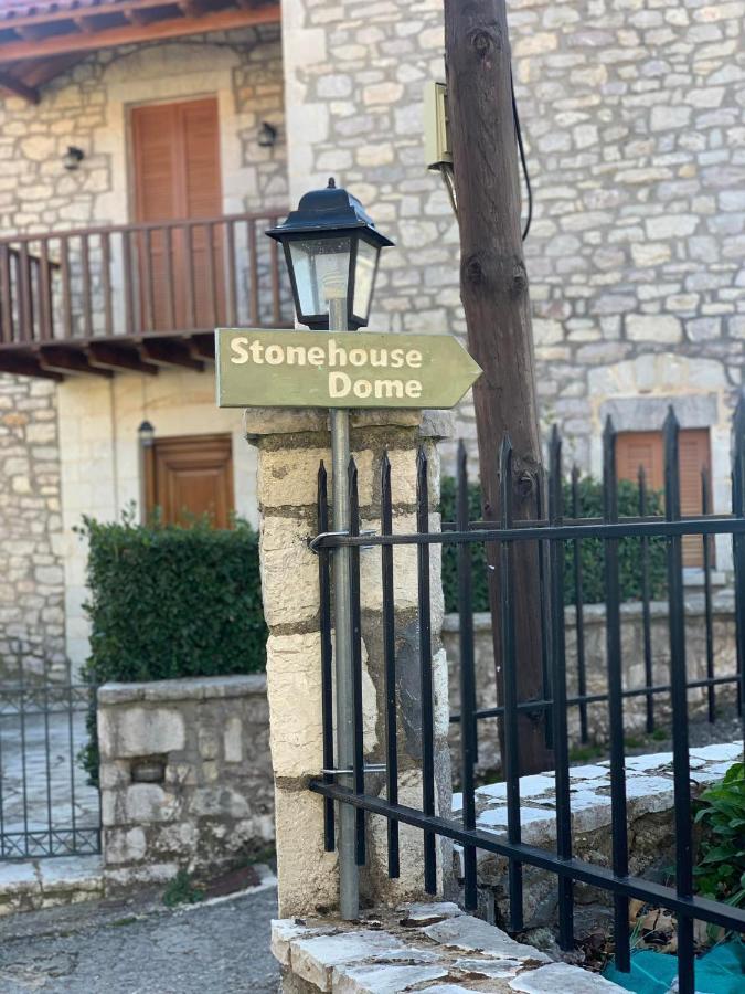 Stonehouse Dome Lagadia Villa Langadia Exterior foto
